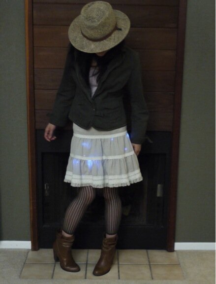 motion-sensitive skirt