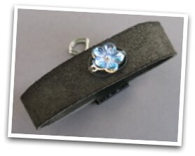 Picture of a leather band with 1 mimeolight